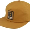 Clearance Brixton Builders Gold Snapback - Beige