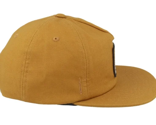 Clearance Brixton Builders Gold Snapback - Beige