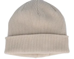 Cuff Beanies-Beechfield Burgundy Organic Cotton Cuff - Red