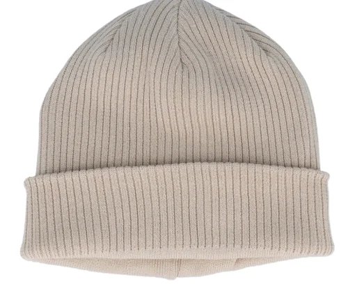 Cuff Beanies-Beechfield Burgundy Organic Cotton Cuff - Red