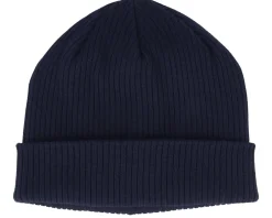 Cuff Beanies-Beechfield Burgundy Organic Cotton Cuff - Red
