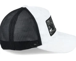 Velvet Caps-Public Domain Cabriolet Party /Black Velvet Trucker - White