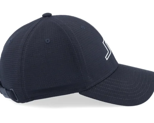 Online J.Lindeberg Caden Golf Cap Black Adjustable -