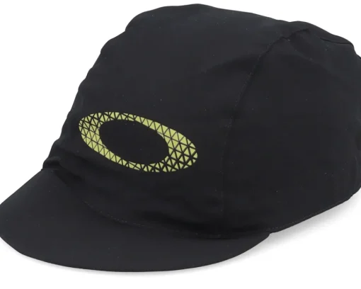 Flexfit-Oakley Cadence Road Cap Black/Sulphur Cycling Cap -