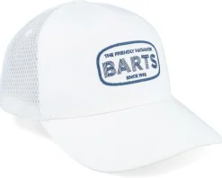 Trucker-Barts Cain Cap White Trucker -