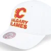 Adjustable-Mitchell & Ness Calgary Flames All In Pro Adjustable - White