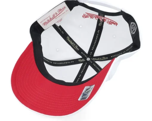 Adjustable-Mitchell & Ness Calgary Flames All In Pro Adjustable - White