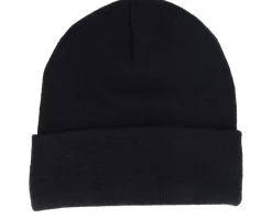 Cuff Beanies-Wild Spirit California Knit Black Cuff -