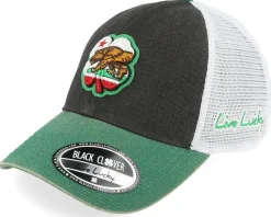 Clearance Black Clover California Two Tone Vintage White/Kelly Trucker -