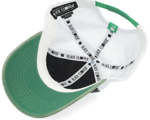 Clearance Black Clover California Two Tone Vintage White/Kelly Trucker -