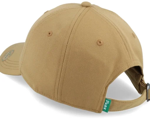 Organic Caps-Park Camel Sustainable Dad Cap - Beige