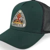 Best Wild Spirit Camping Adventure Dark Forest/Black/Pink Trucker - Green