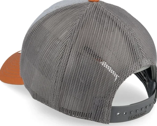 Trucker-Wild Spirit Camping Adventure Grey/Charcoal/Orange Trucker -