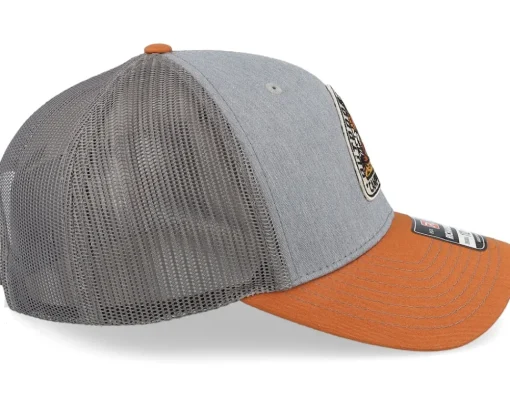 Trucker-Wild Spirit Camping Adventure Grey/Charcoal/Orange Trucker -