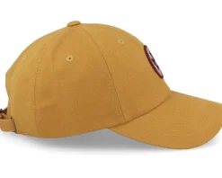 Dad Cap-Iconic Canada Patch Canvas Light Brown Dad Cap -