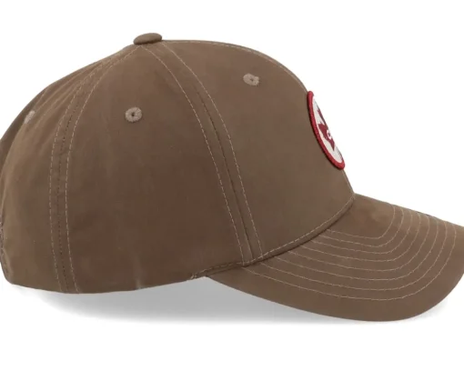 Online Iconic Canada Side Patch Waxed Brown Adjustable -