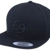 Snapback-Astrology Cancer 3D Black Snapback -