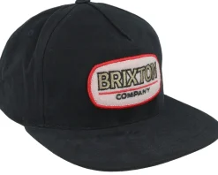 Snapback-Brixton Canyon Black Snapback -