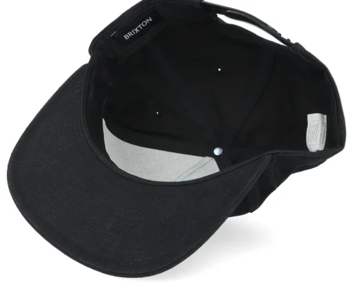 Snapback-Brixton Canyon Black Snapback -