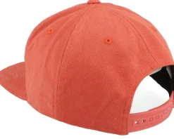Clearance Brixton Canyon Burnt Red Snapback -
