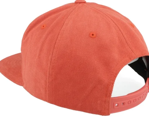 Clearance Brixton Canyon Burnt Red Snapback -