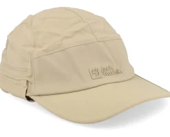Earflap-Jack Wolfskin Canyon Cap Sand Storm Earflap - Beige