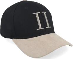 New Les Deux Cap Contrast Suede Ii Black/Dark Sand Adjustable -