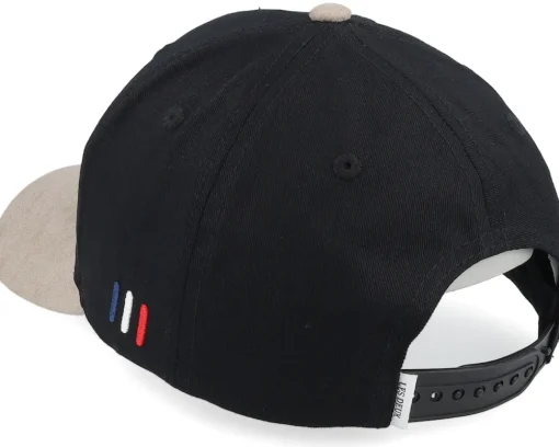 New Les Deux Cap Contrast Suede Ii Black/Dark Sand Adjustable -