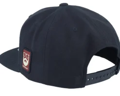 Snapback-Bearded Man Cap Man Modern Black Snapback -