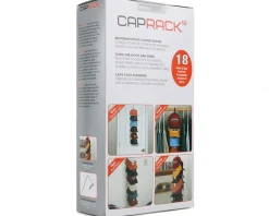 Outlet Perfect Curve Cap Rack 18 Caps System Black -