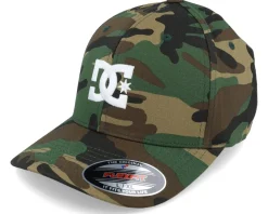 Flexfit | Skate-DC Cap Star 2 Camo/White Flexfit -