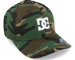 Flexfit | Skate-DC Cap Star 2 Camo/White Flexfit -
