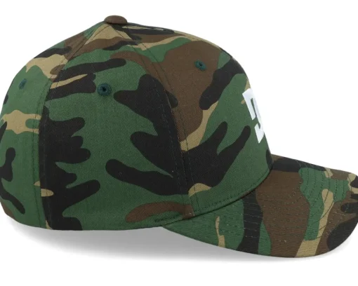 Flexfit | Skate-DC Cap Star 2 Camo/White Flexfit -