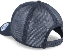 Trucker-Iconic Captain 3D Black Trucker -