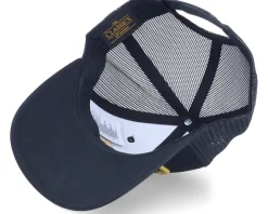 Trucker-Iconic Captain 3D Black Trucker -
