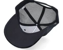 Trucker | Velvet Caps-Calza Pennello Car & Drive-through Velvet A-Frame Trucker - Black