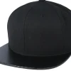 Snapback | Blanks-Yupoong Carbon Snapback - Black