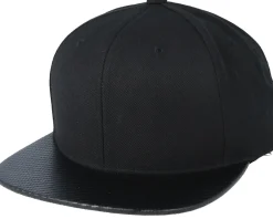 Snapback | Blanks-Yupoong Carbon Snapback - Black