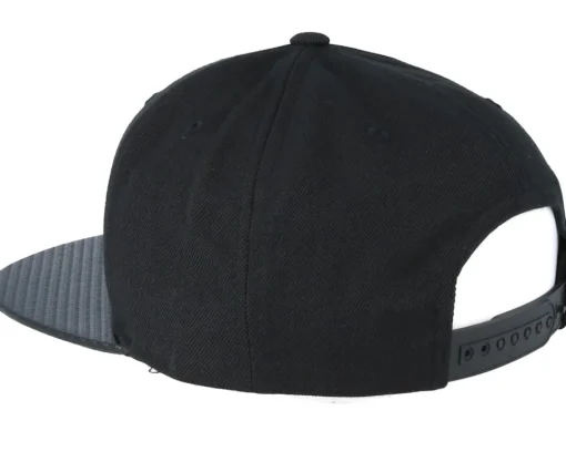 Snapback | Blanks-Yupoong Carbon Snapback - Black
