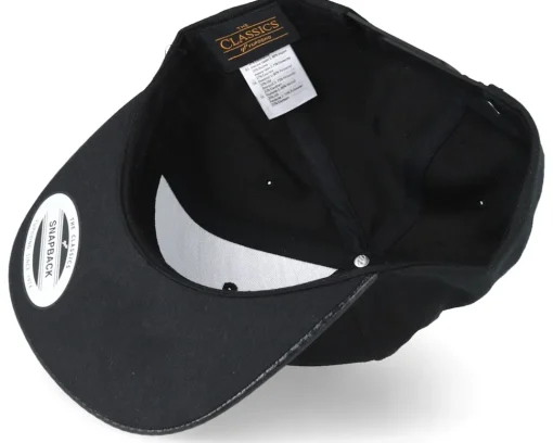 Snapback | Blanks-Yupoong Carbon Snapback - Black