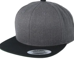 Snapback | Blanks-Yupoong Carbon Snapback - Black