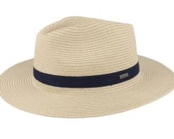 Straw Hat-Barts Carnations Hat Natural Straw Hat -