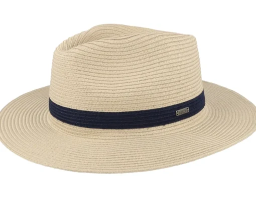 Straw Hat-Barts Carnations Hat Natural Straw Hat -