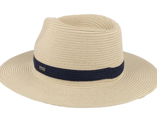 Straw Hat-Barts Carnations Hat Natural Straw Hat -
