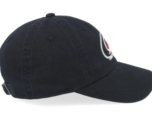 Best American Needle Carolina Hurricanes Blue Line Black Dad Cap -