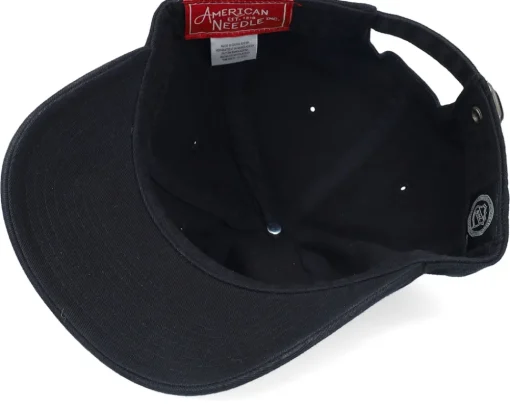 Best American Needle Carolina Hurricanes Blue Line Black Dad Cap -