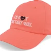Dad Cap-Adidas Cart Girl Hat Semi Turbo Pink Dad Cap -