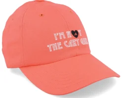 Dad Cap-Adidas Cart Girl Hat Semi Turbo Pink Dad Cap -
