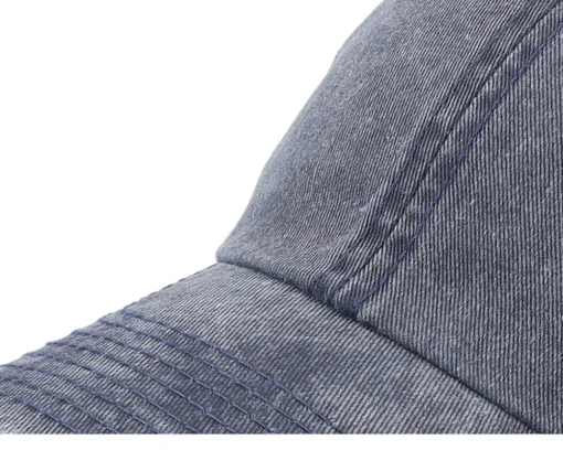 Blanks-Atlantis Case Navy Washed Dad Cap Trucker - Blue