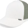 Trucker-Djinns Casual Corduroy Mesh Off White/Olive A-Frame Trucker -